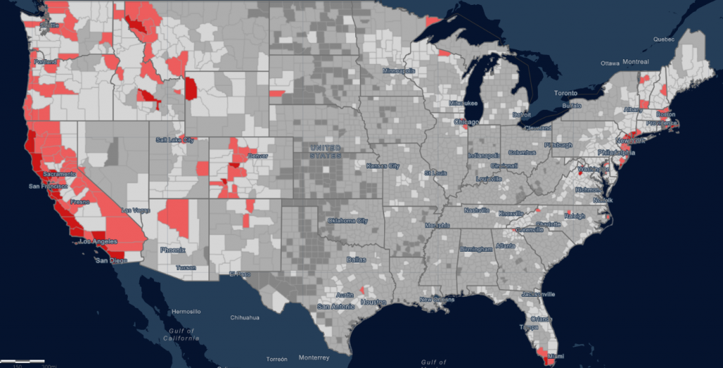 How Affordable is Housing in U.S. Today? Vivid Maps