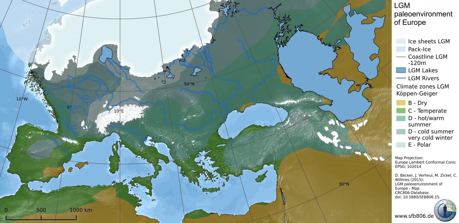 The Last Ice Age In Europe
