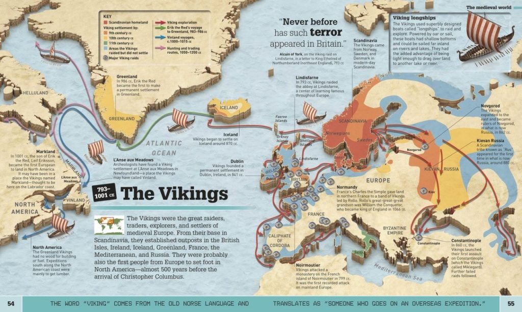 Viking Expansion Vivid Maps Viking Expansion Vivid Maps