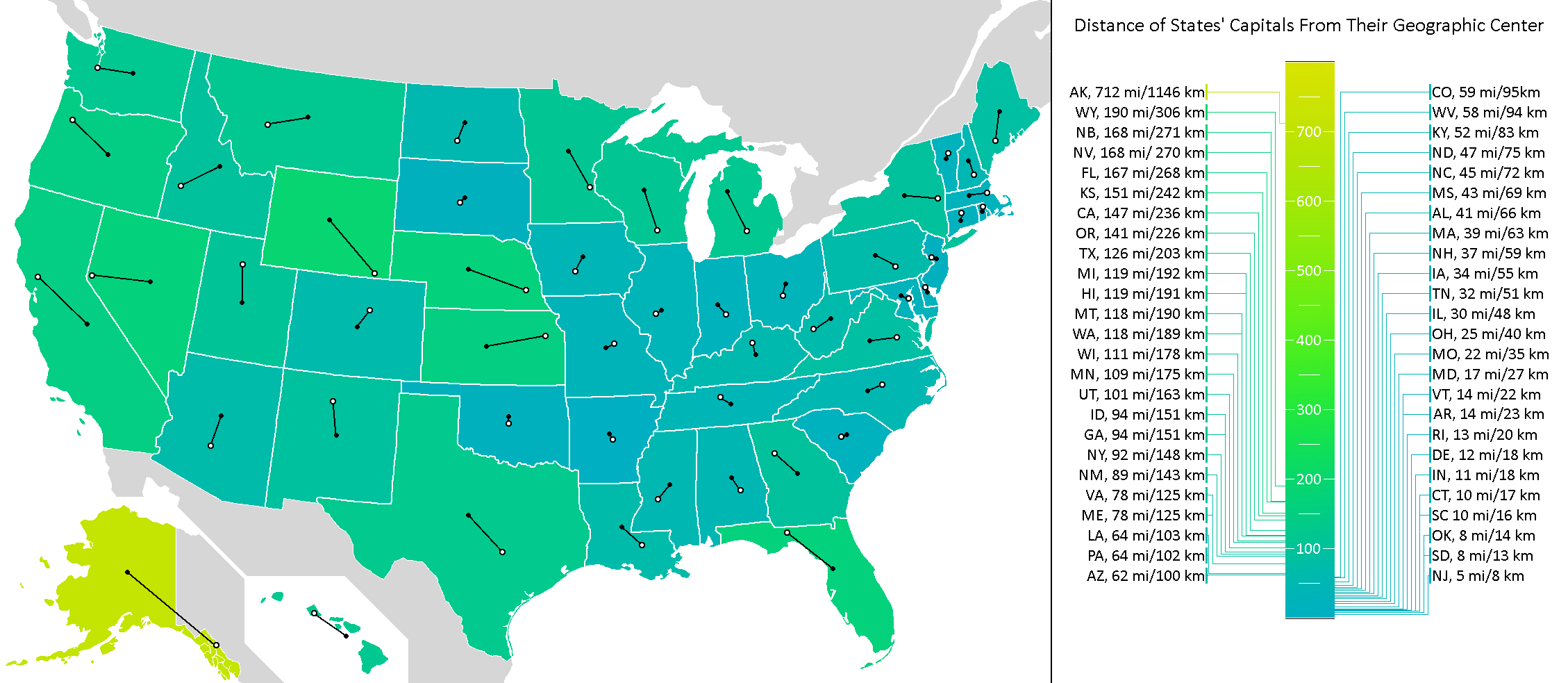 Learning The 50 States Their Capitals And Their Map Locations Vrogue